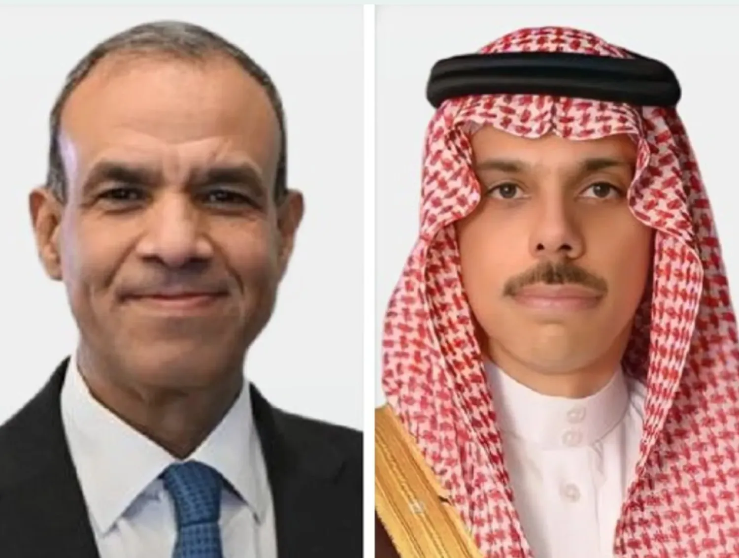 الأمير فيصل بن فرحان والوزير بدر عبد العاطي (الخارجية السعودية)
