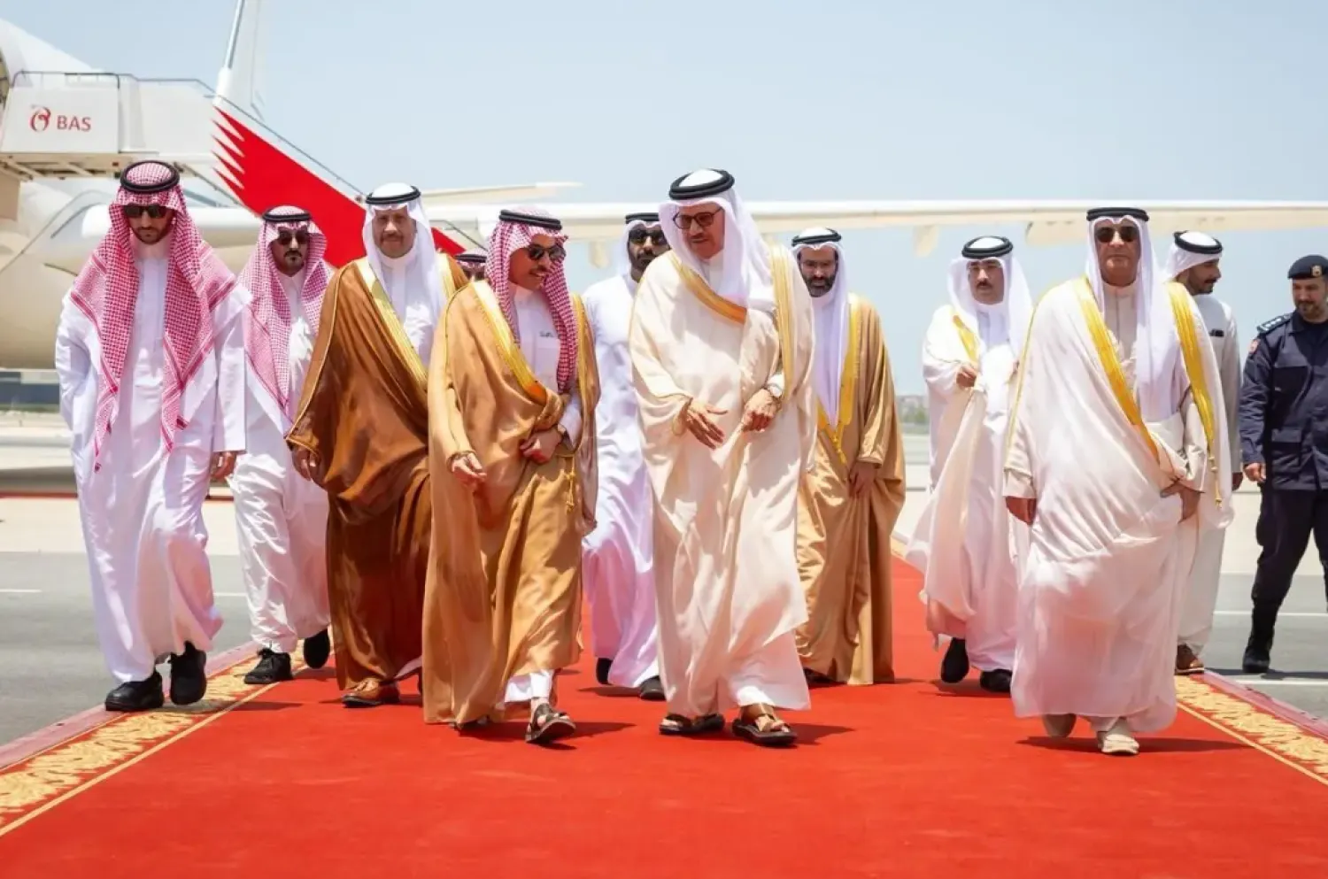 Saudi Minister of Foreign Affairs Prince Faisal bin Farhan bin Abdullah arrives in Manama  - SPA