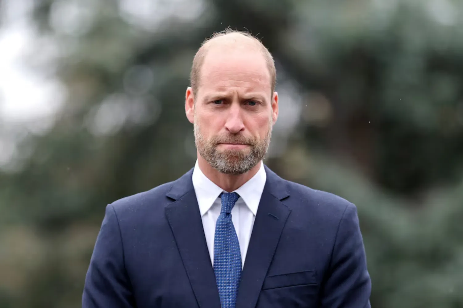 Prince William, Prince of Wales, attends the launch of the Global Humanitarian Memorial in London, Britain October 01, 2025. Chris Jackson/Pool via REUTERS 