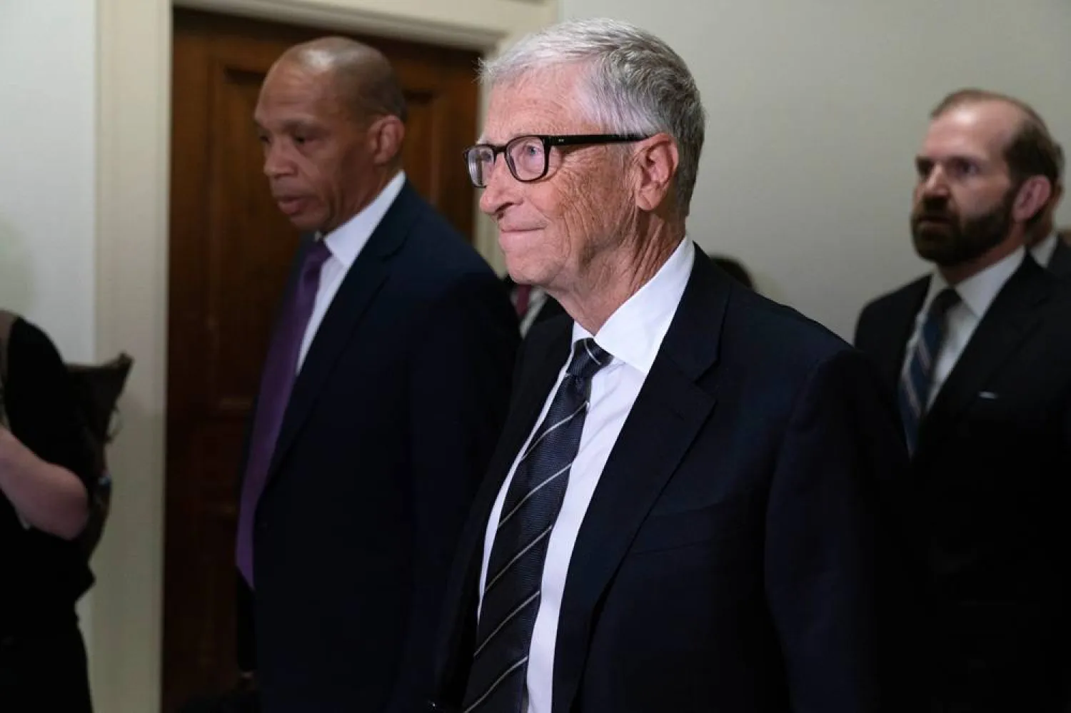  Bill Gates, co-founder of Microsoft, arrives on Capitol Hill for a closed-door interview with the House Oversight Committee investigating convicted sex offender Jeffrey Epstein, in Washington, Wednesday, June 10, 2026. (AP) 