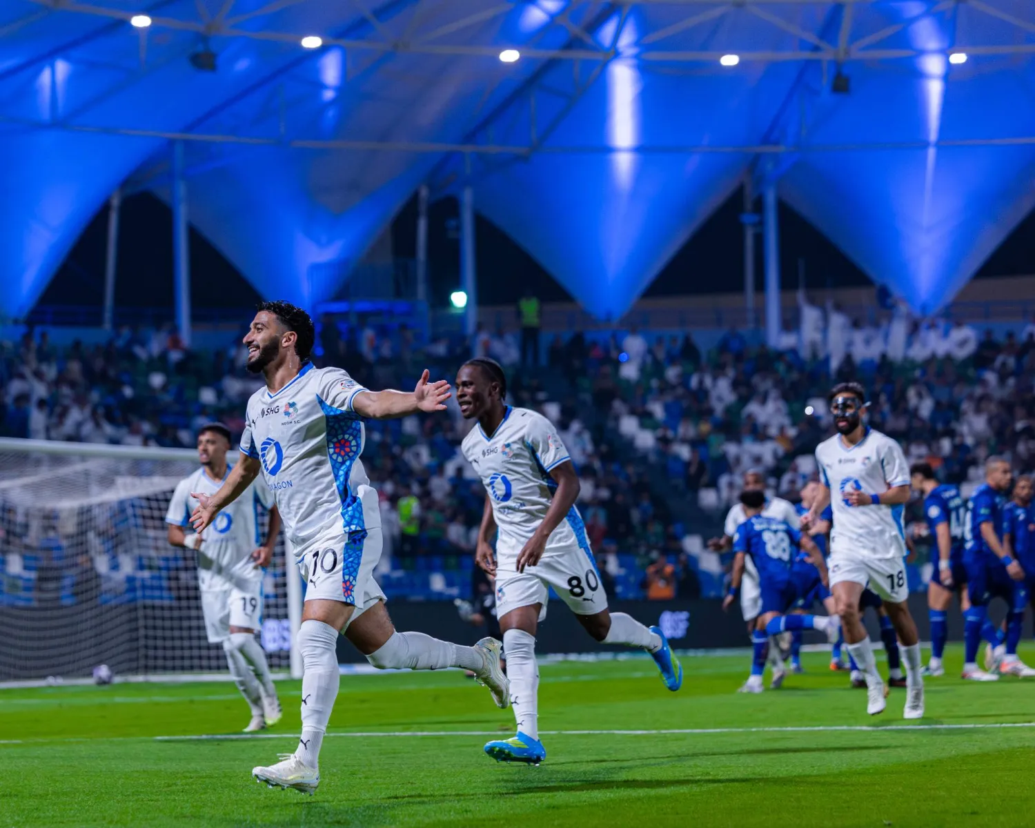 المشاركة الخليجية تحمل أهمية خاصة لجماهير تبوك التي عاشت موسماً استثنائياً (نادي نيوم)