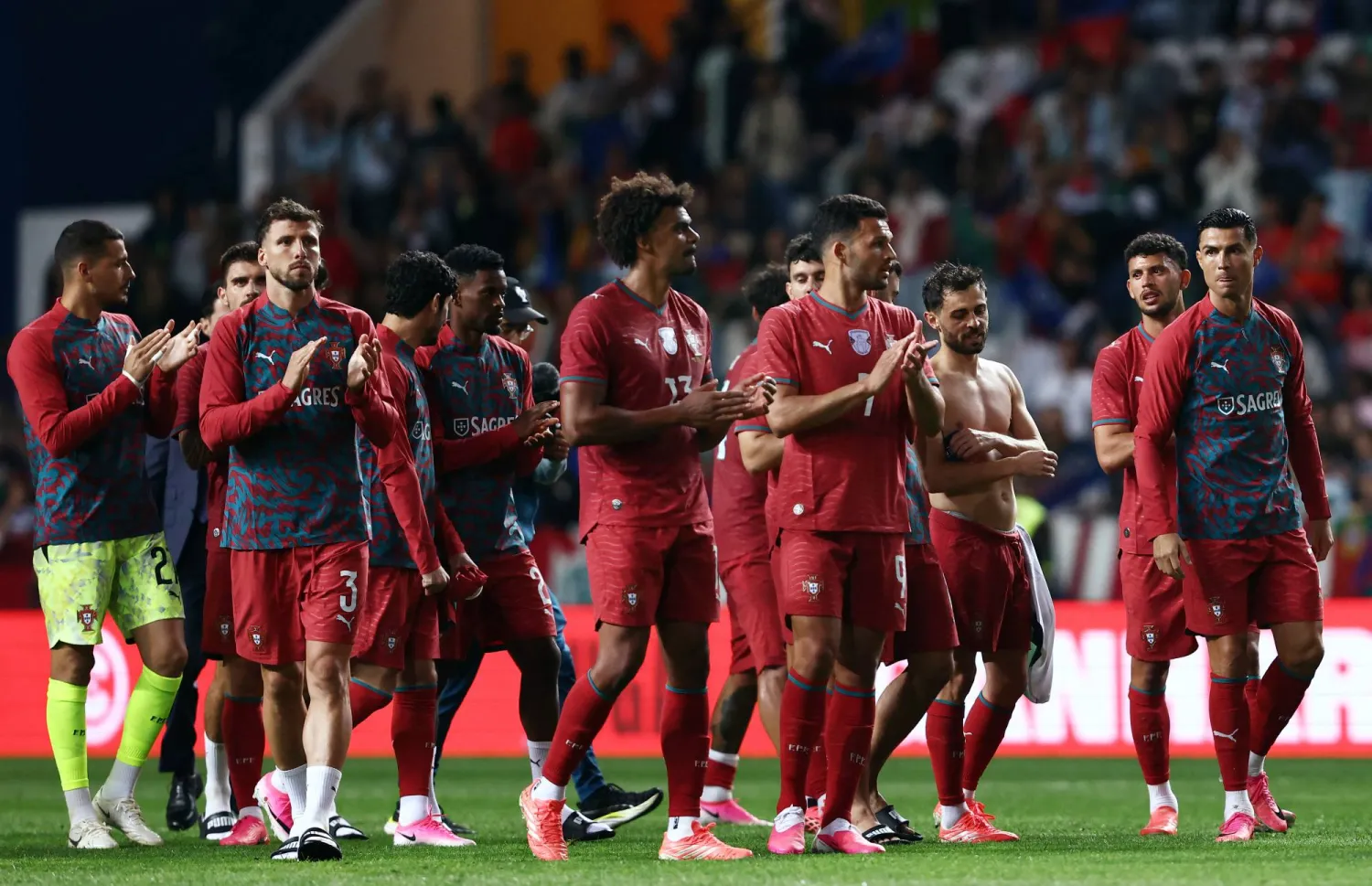 منتخب البرتغال سيواجه الكونغو الديمقراطية في أولى مبارياته بالمونديال (رويترز)