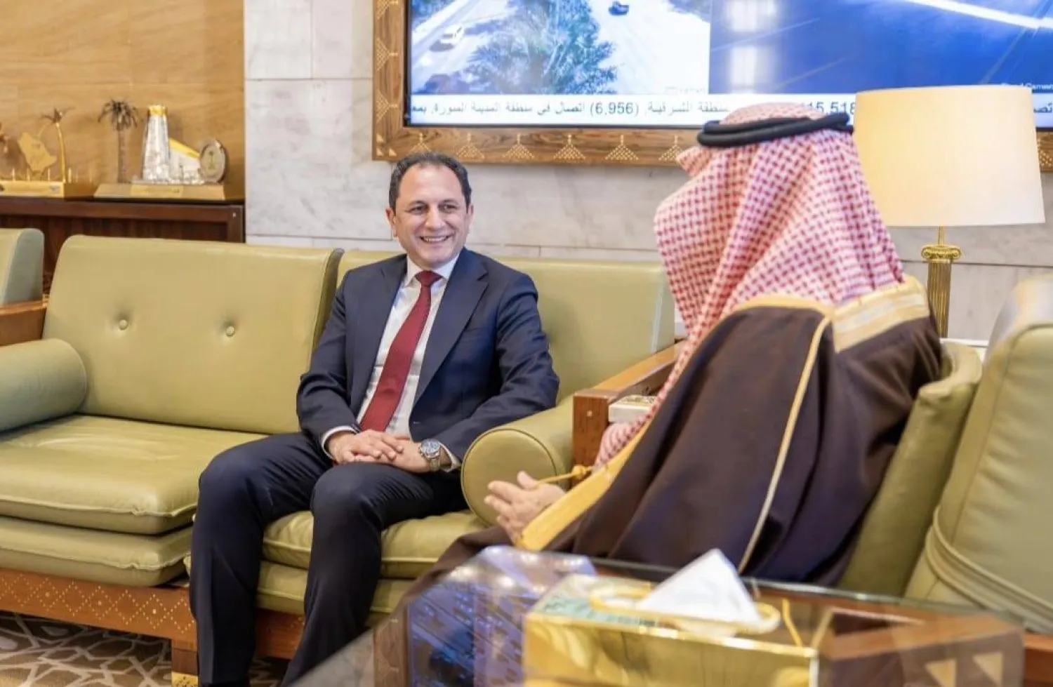 السفير اللبناني لدى السعودية علي قرانوح (الشرق الأوسط)