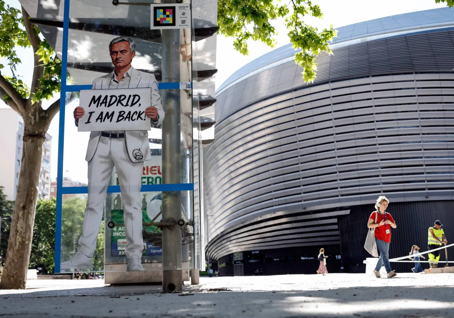 ريال مدريد أعلن تعيين مورينيو رسمياً (أ.ف.ب)