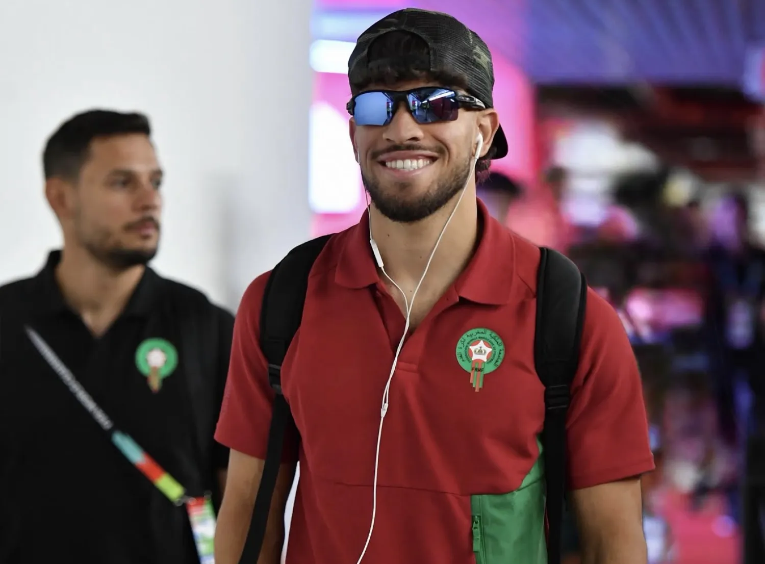 الجناح الدولي المغربي عبد الصمد الزلزولي (حساب اللاعب في إنستغرام) 