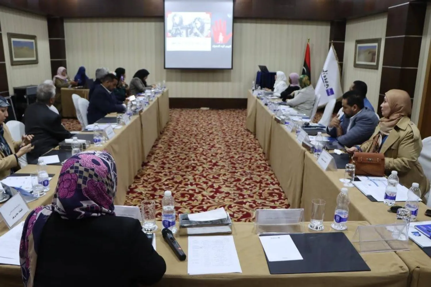 حلقة نقاشية حول إشراك الأطفال وتجنيدهم في النزاعات المسلحة الليبية... فبراير 2025 (المجلس الوطني للحريات وحقوق الإنسان)
