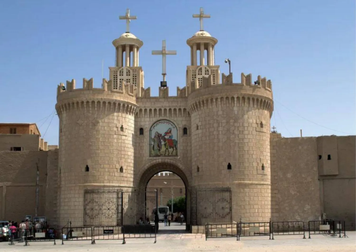 دير المحرق بأسيوط من مسار رحلة العائلة المقدسة (وزارة السياحة والآثار)