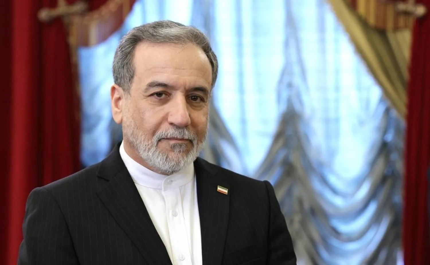27 April 2026, Russia, Saint Petersburg:  Iranian Foreign Minister Abbas Araghchi arrives for a meeting in Saint Petersburg. (Kremlin/dpa) 