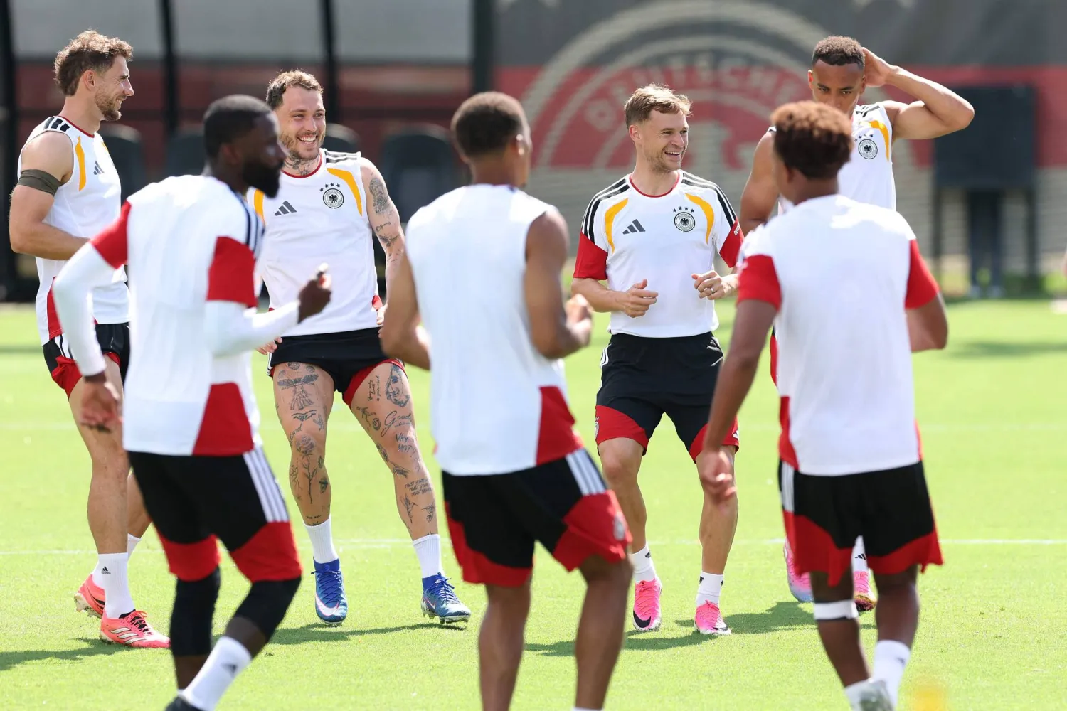 منتخب ألمانيا جاهز لمواجهة كوراساو (أ.ف.ب)