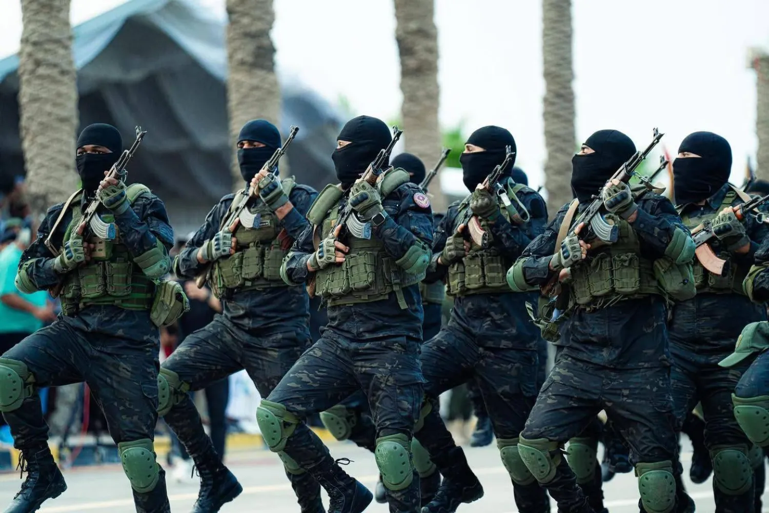 عناصر من «جهاز دعم مديريات الأمن بالمناطق» في غرب ليبيا (الجهاز)