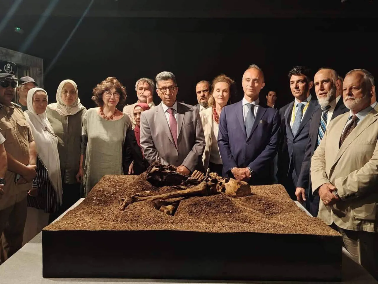 مصلحة الآثار الليبية بغرب البلاد تتسلم مومياء «تخرخوري» 14 يونيو (وزارة الثقافة)
