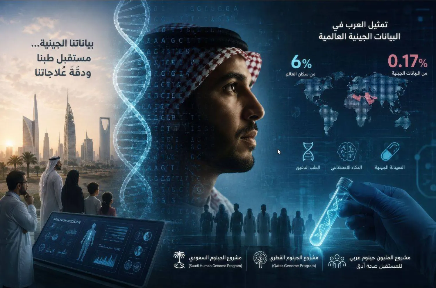 1مشروع المليون جينوم عربي المستقبلي
