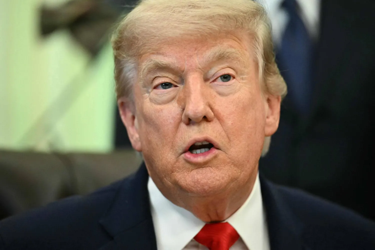 (FILES) US President Donald Trump speaks before signing a proclamation in the Oval Office of the White House in Washington, DC, on June 11, 2026. (Photo by Kent NISHIMURA / AFP)