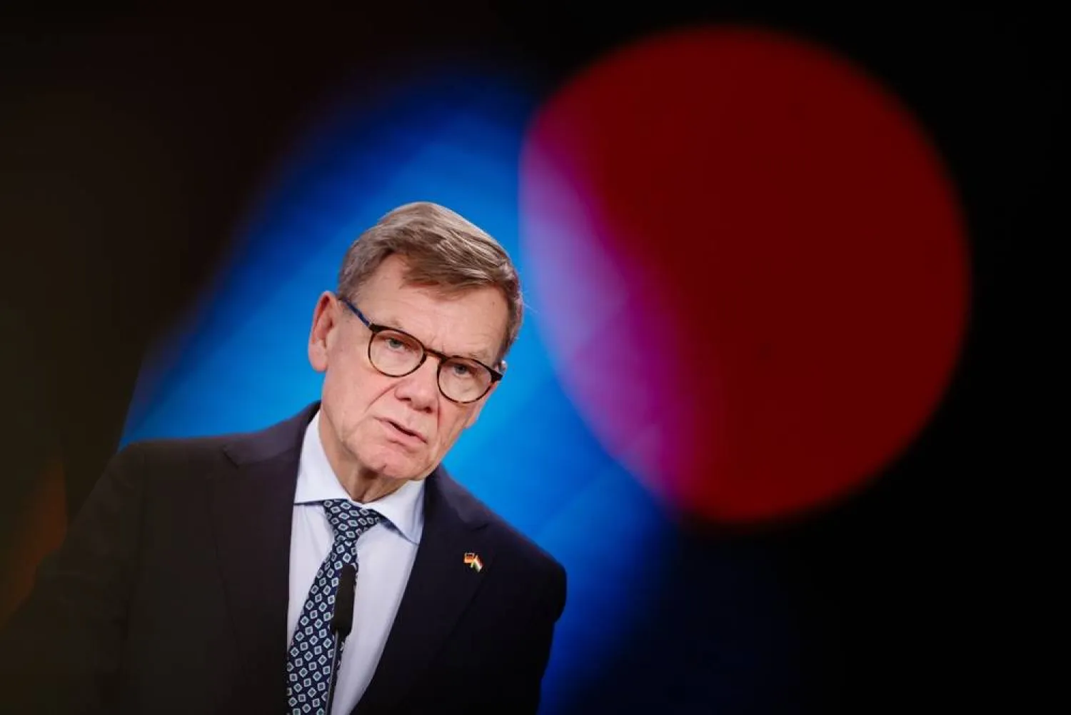German Foreign Minister Johann Wadephul speaks during a press conference with Hungarian Foreign Minister Anita Orban (not pictured) in Berlin, Germany, 10 June 2026. (EPA)