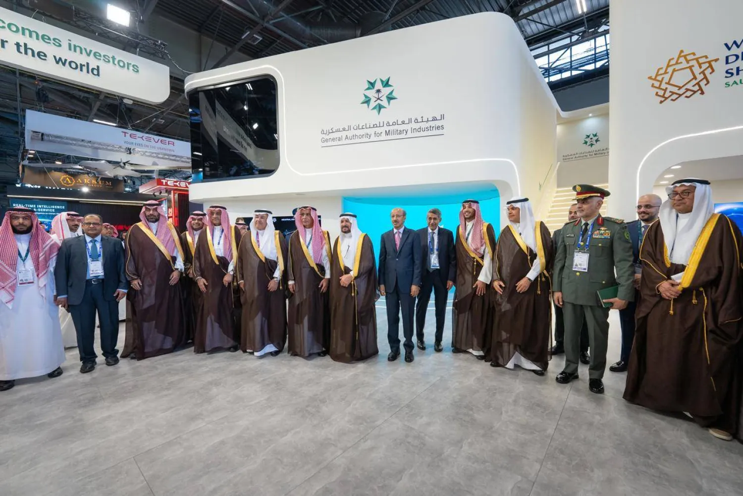 مشاركة السعودية في المعرض تعكس تنامي حضورها الدولي في الصناعات العسكرية وتعزيز جهودها لبناء شراكات استراتيجية (الشرق الأوسط)