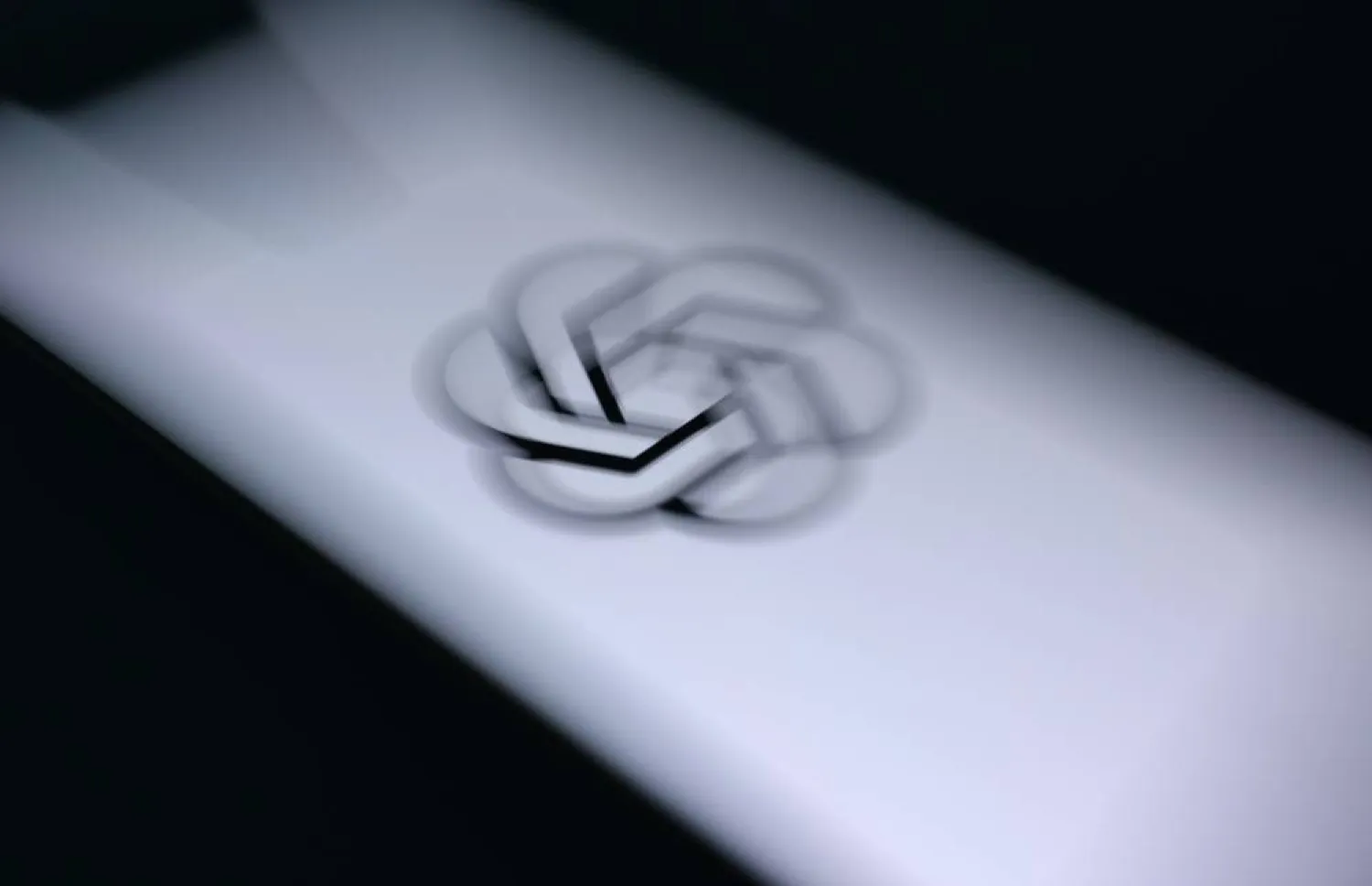  The ChatGPT logo is displayed on a mobile phone in Liverpool, Britain, 09 June 2026. (EPA)