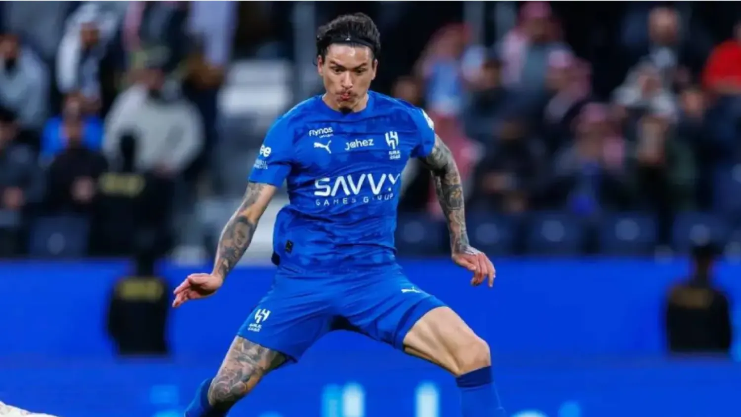 مهاجم الهلال الأوروغواياني داروين نونيز (نادي الهلال)