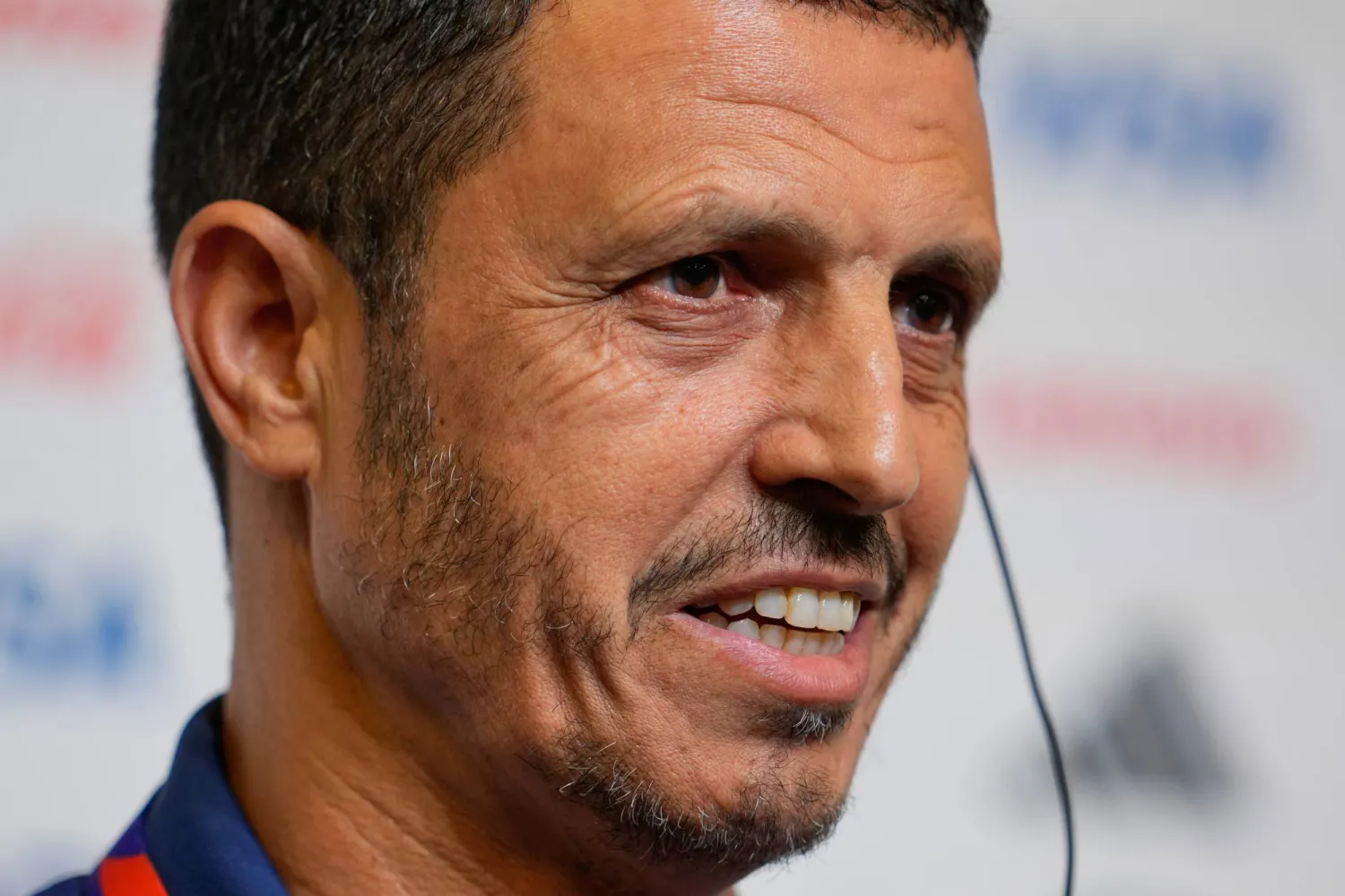 المدير الفني لمنتخب الأردن جمال السلامي (أ.ب) 