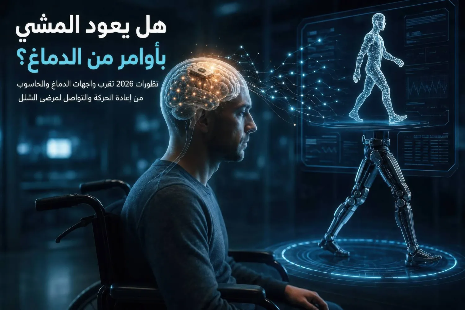 تطورات متسارعة في عام 2026: هل يعود المشي بمجرد التفكير؟