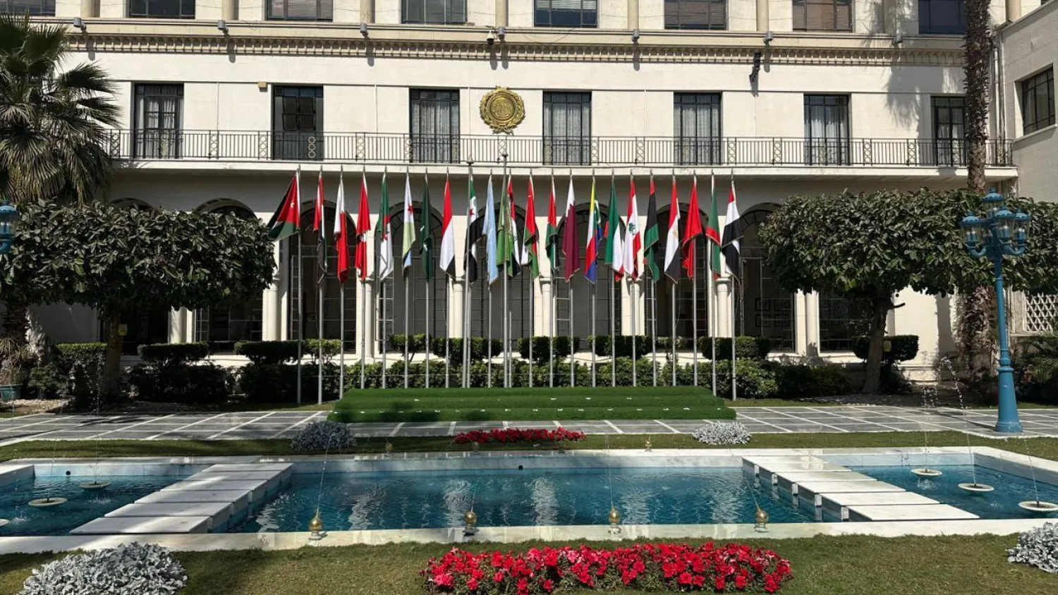 The Arab League headquarters in Cairo (Asharq Al-Awsat)