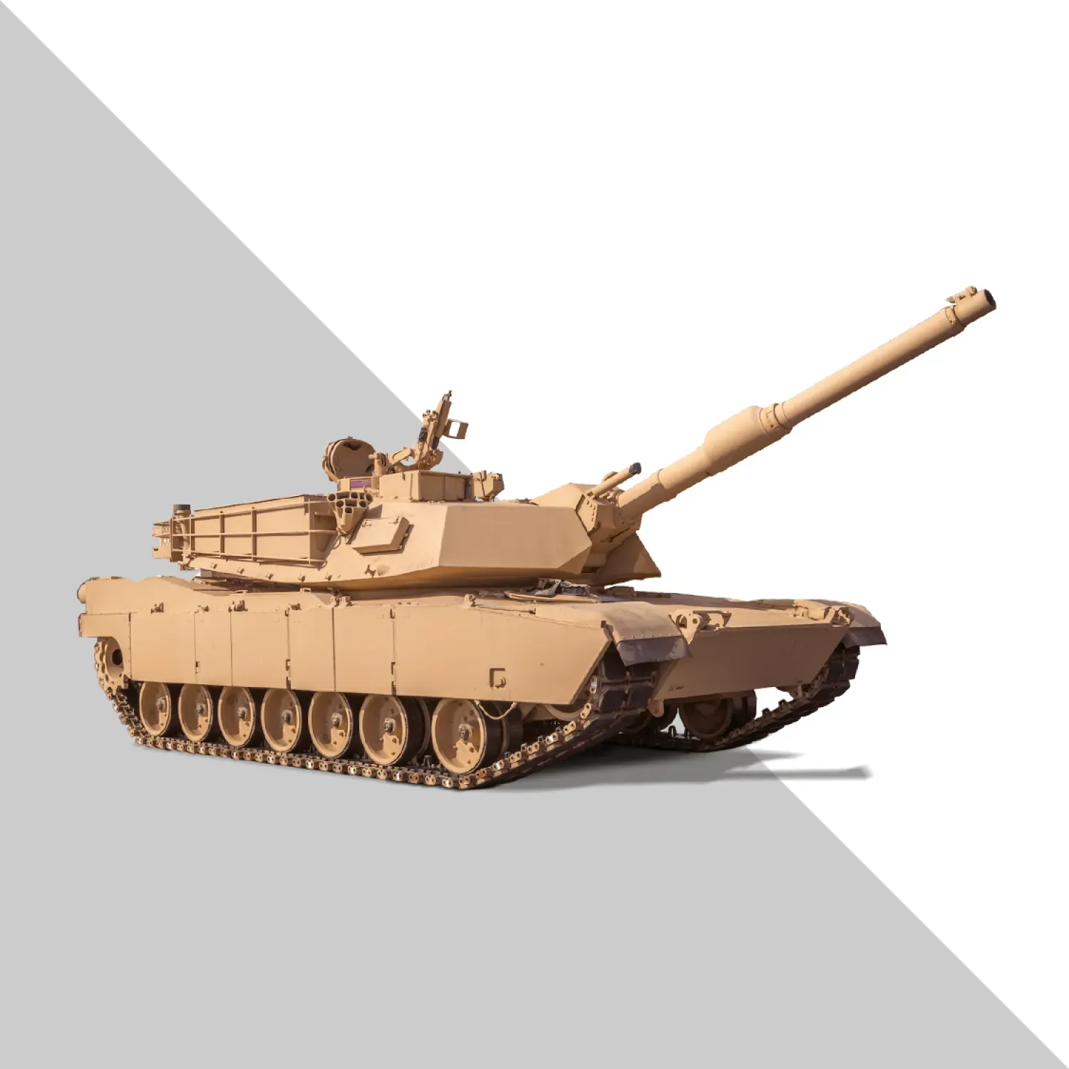 Mısır ordusunun ana muharebe zırhlı aracı olan Abrams tankı (Mısır Askeri Üretim Bakanlığı)