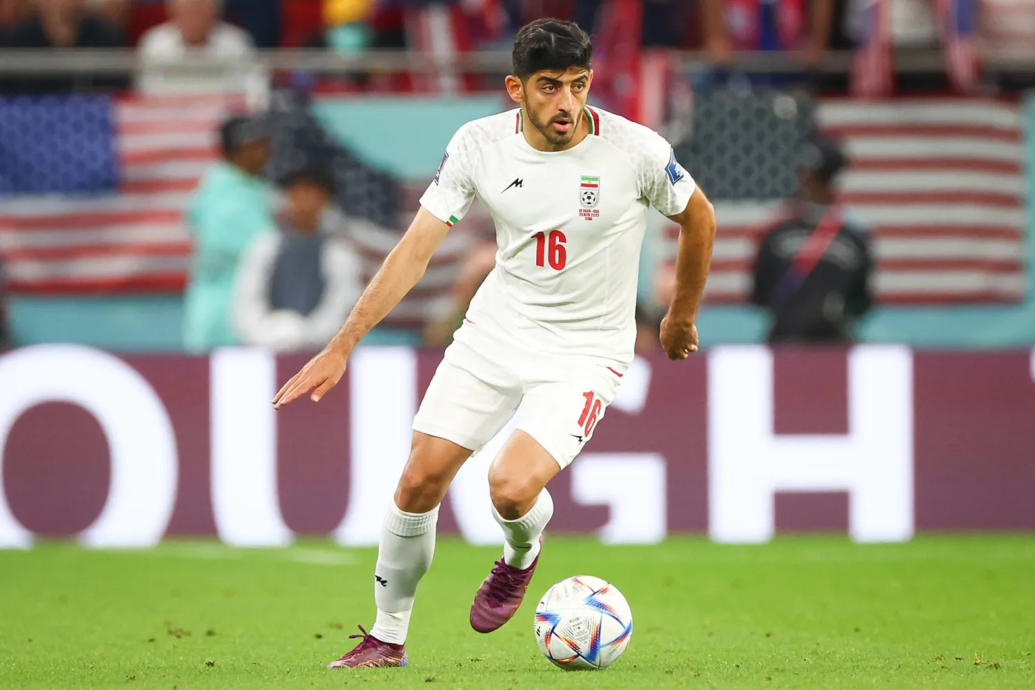مهدي ترابي لاعب منتخب إيران (د.ب.أ)