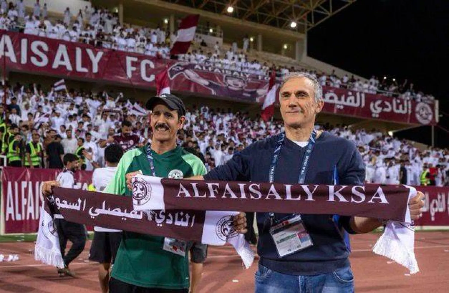 الإيطالي جيوفاني سوليناس مدرب «الفيصلي» (نادي الفيصلي)