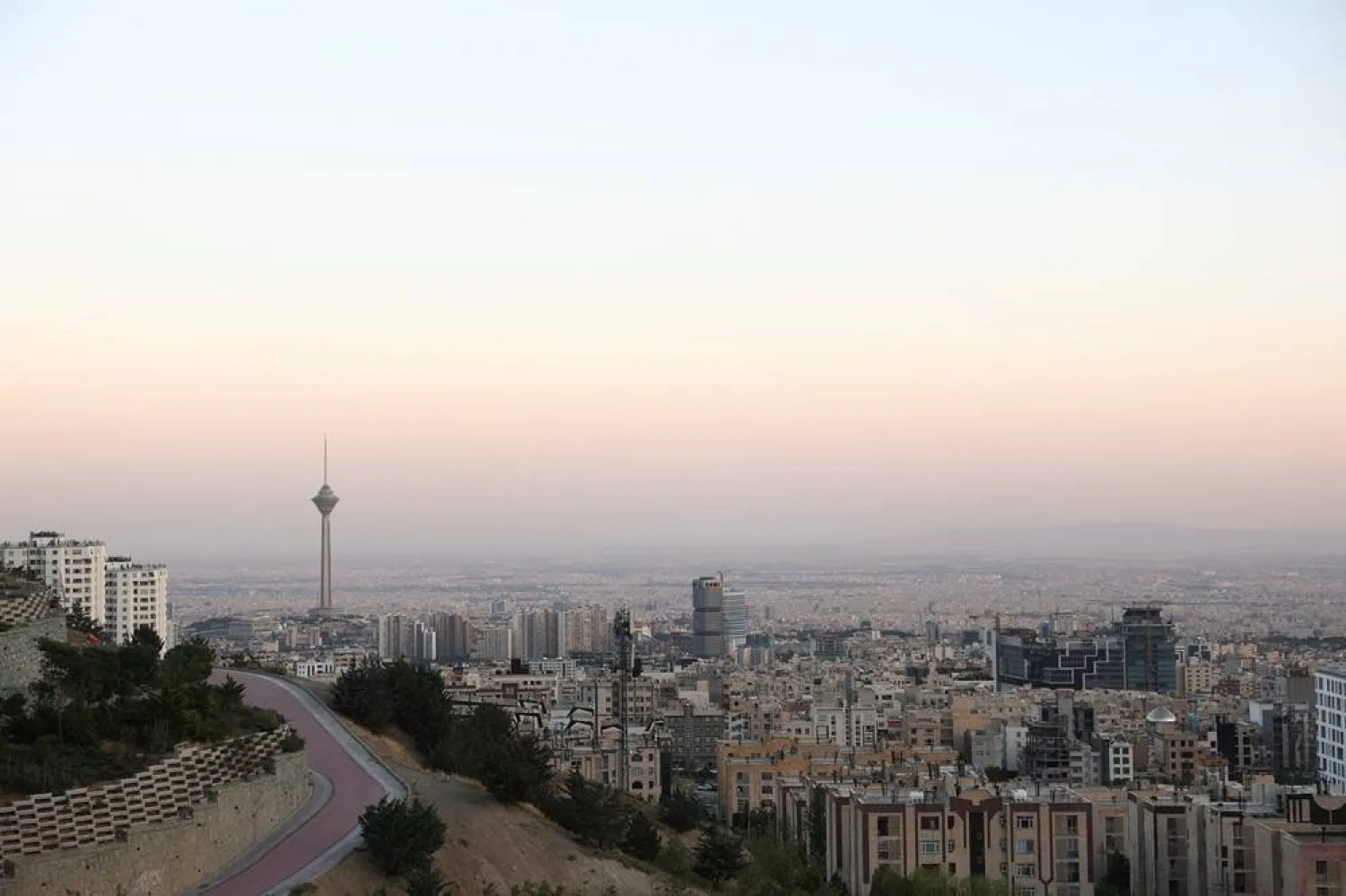 A view of Milad Tower, in Tehran, Iran, June 15, 2026. Majid Asgaripour/WANA (West Asia News Agency) via Reuters