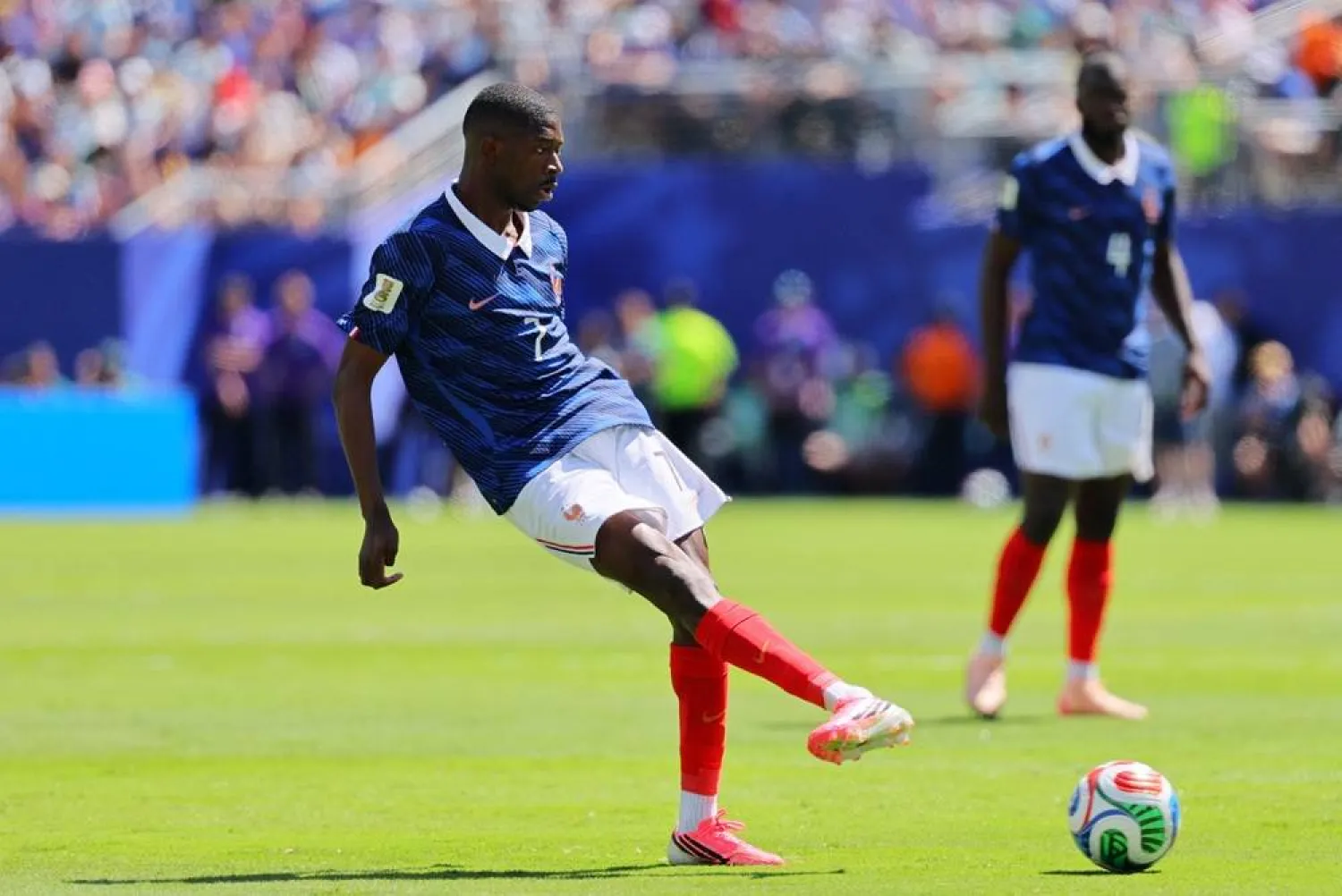 Football - FIFA World Cup 2026 - Group I - France v Senegal - New York/New Jersey Stadium, East Rutherford, New Jersey, US - June 16, 2026 France's Ousmane Dembele in action. (Reuters)