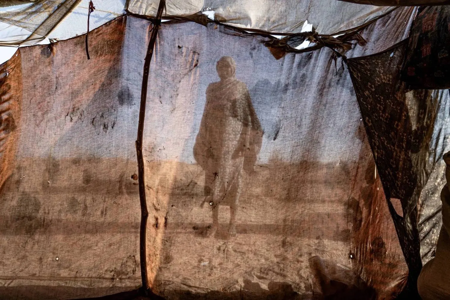 A Sudanese woman in a refugee camp. (Getty Images) 
