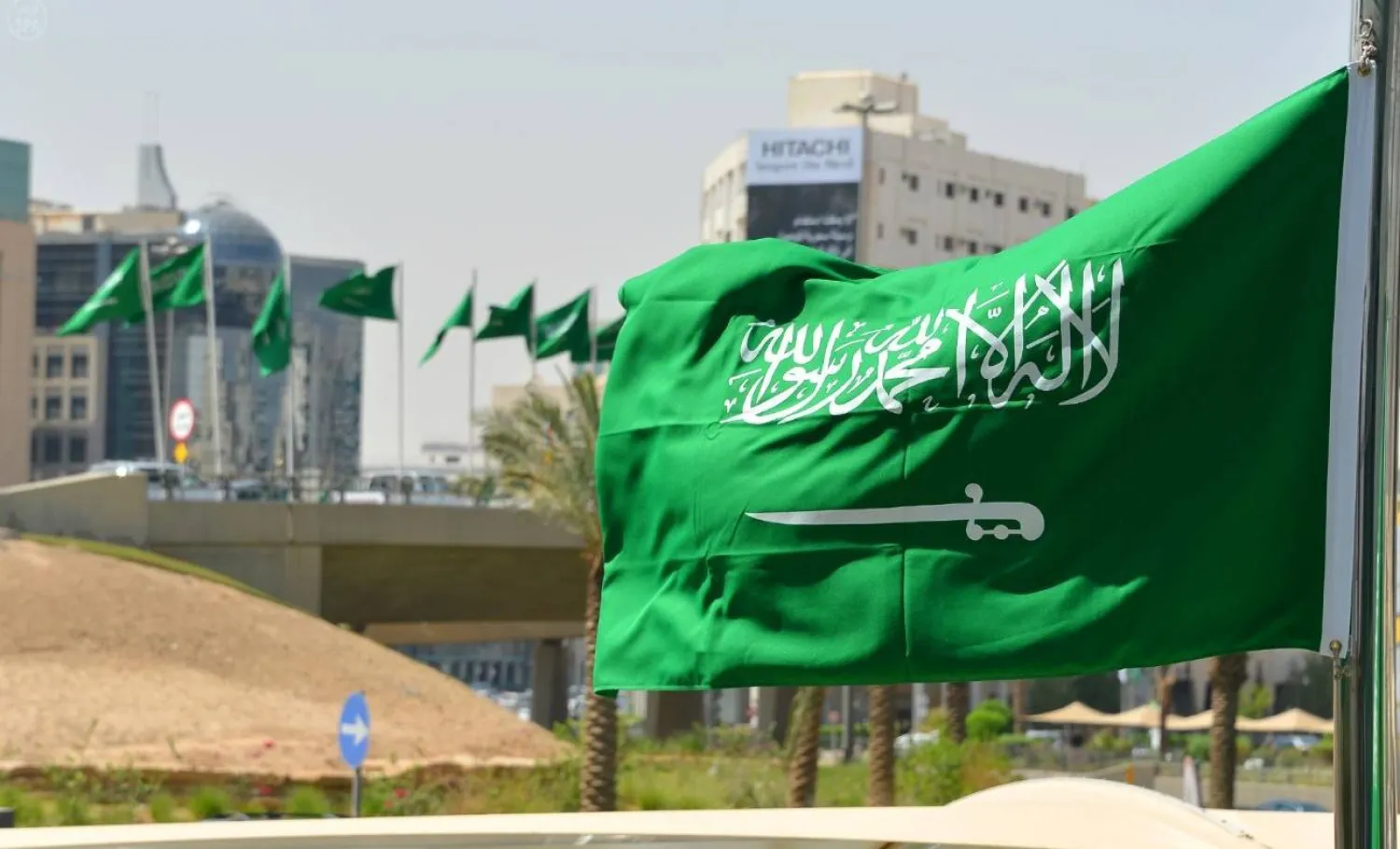 The Saudi flag (SPA)