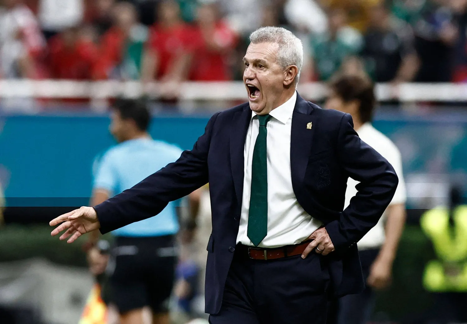 مدرب منتخب المكسيك خافيير أغيري (أ.ف.ب)