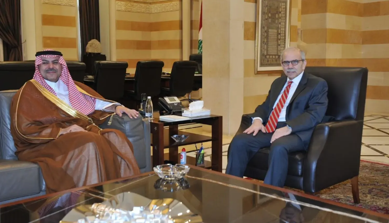 The Lebanese prime minister extended his best wishes for the ambassador’s success in his duties - SPA