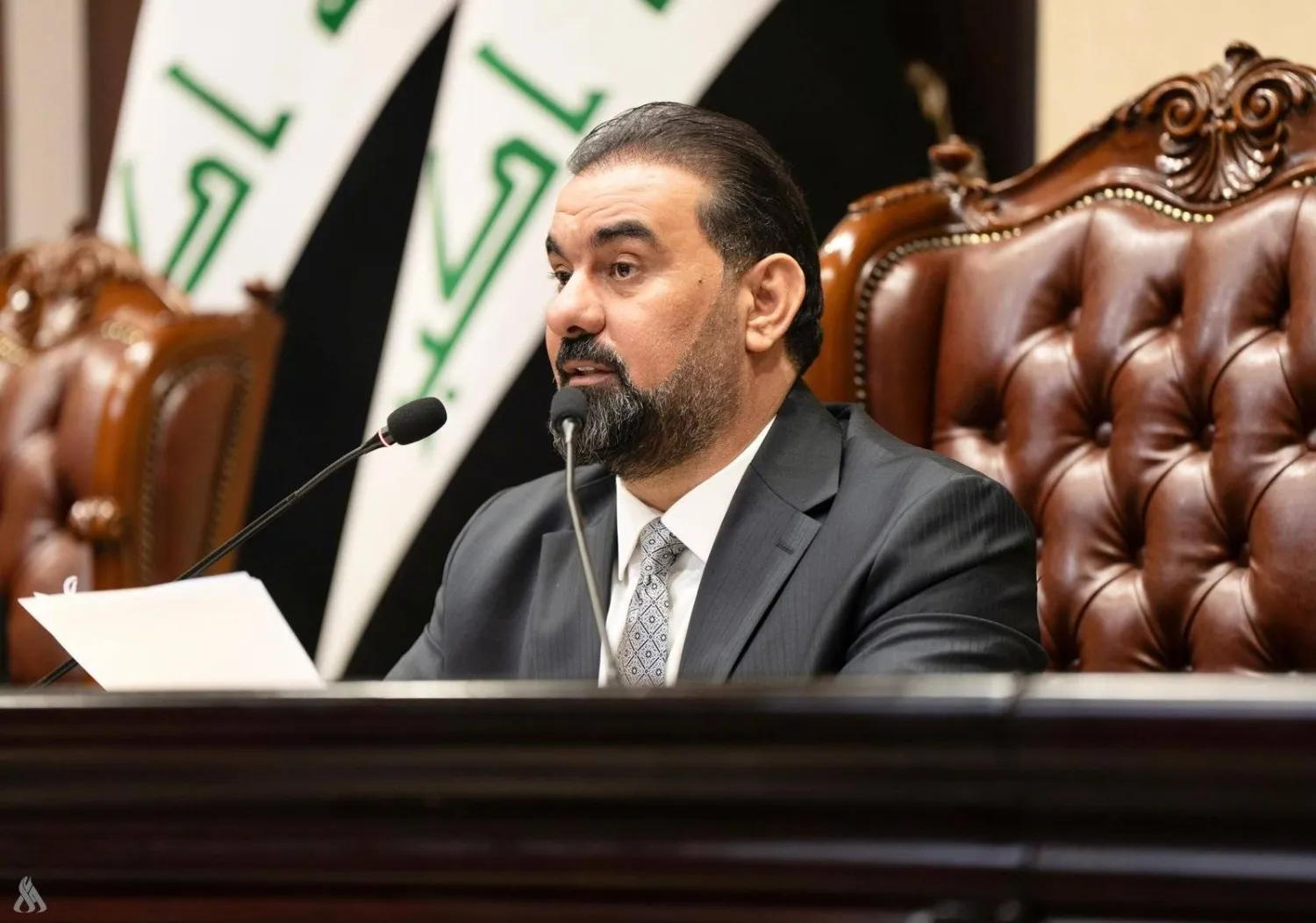 رئيس البرلمان هيبت الحلبوسي (واع)
