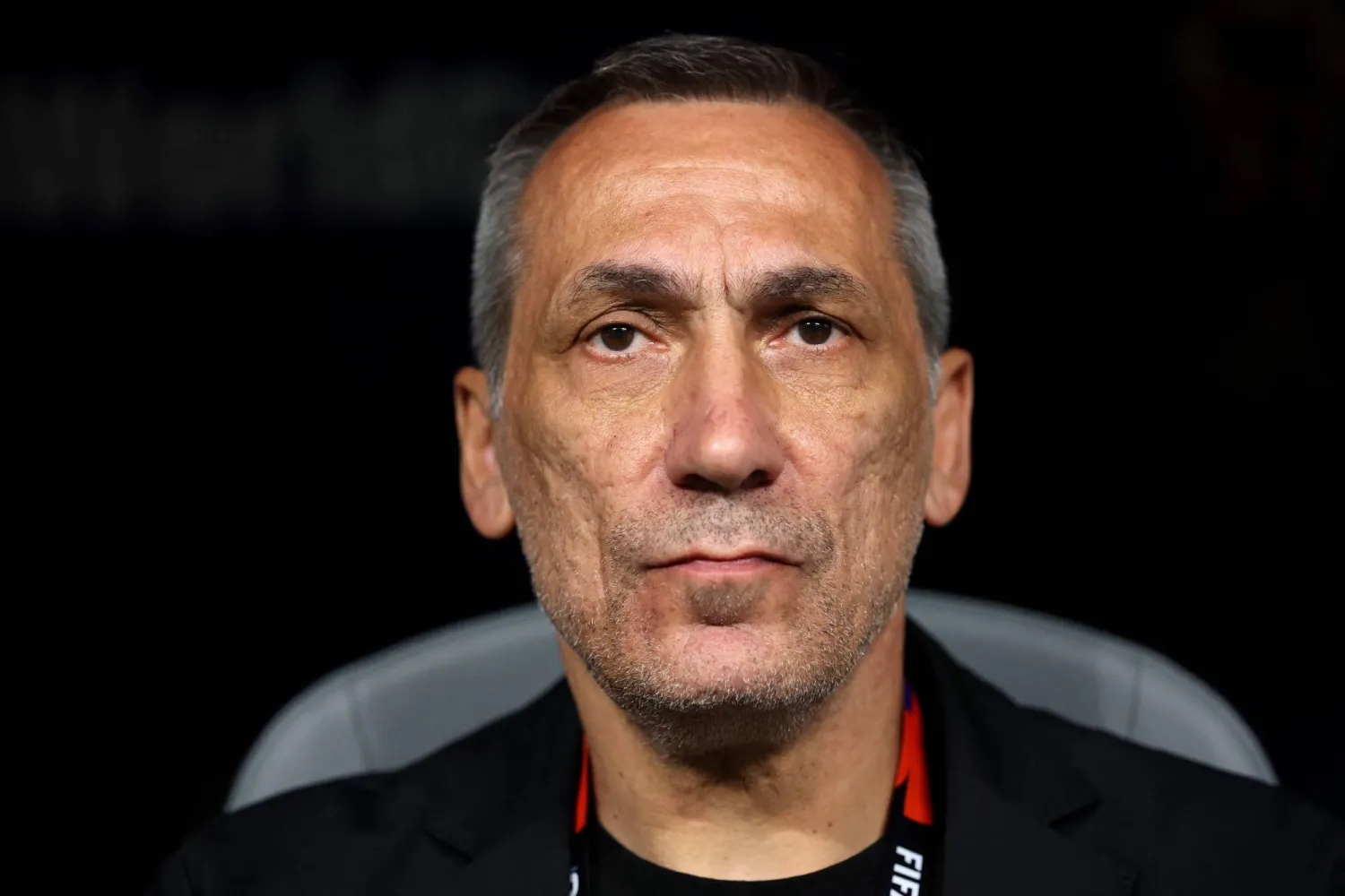Georgios Donis, Head Coach of Saudi Arabia, during the FIFA World Cup 2026 Group H match between Spain and Saudi Arabia at Atlanta Stadium on June 21, 2026 in Atlanta, Georgia. (Getty Images/AFP)
