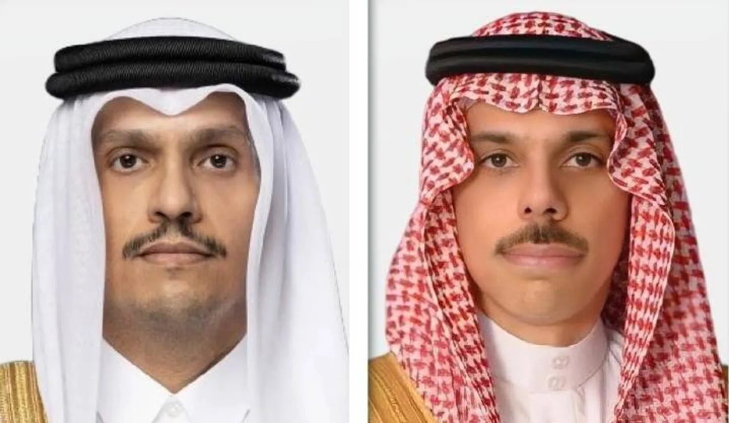 الأمير فيصل بن فرحان والشيخ محمد بن عبد الرحمن (الخارجية السعودية)