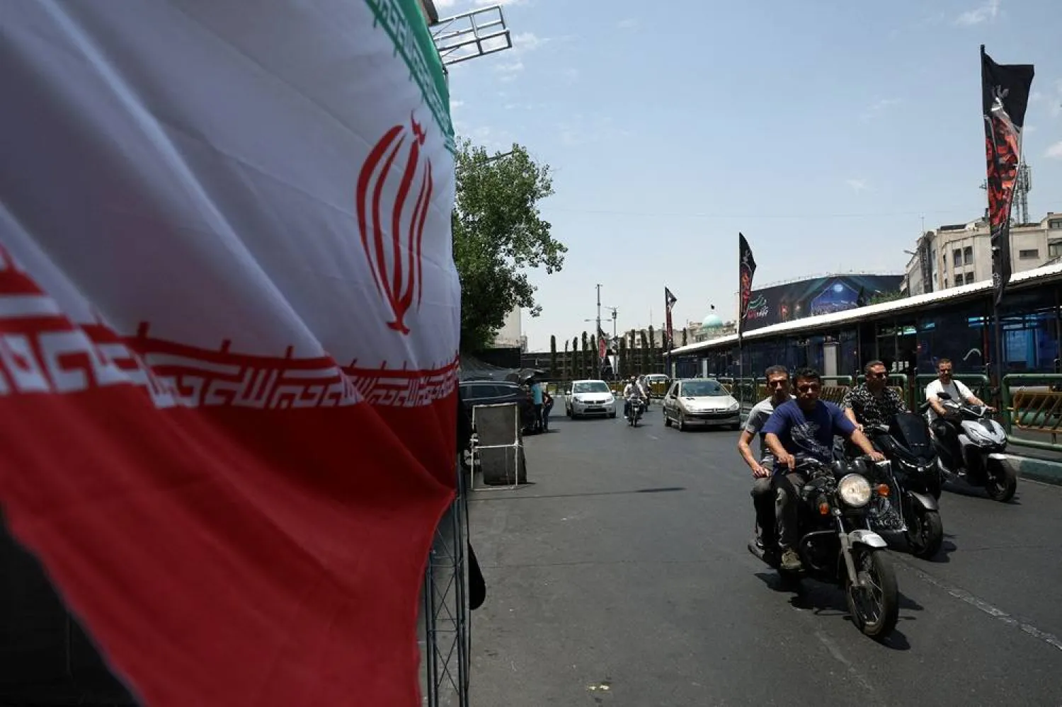 People drive on a street in Tehran, Iran, June 18, 2026. Majid Asgaripour/WANA (West Asia News Agency) via Reuters 