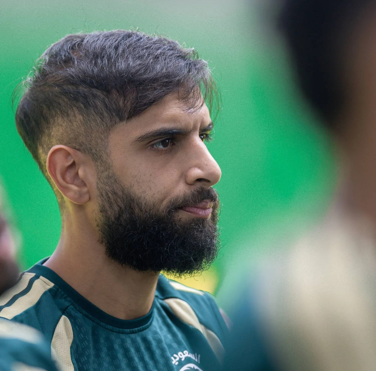 علاء آل حجي لاعب المنتخب السعودي (المنتخب السعودي)