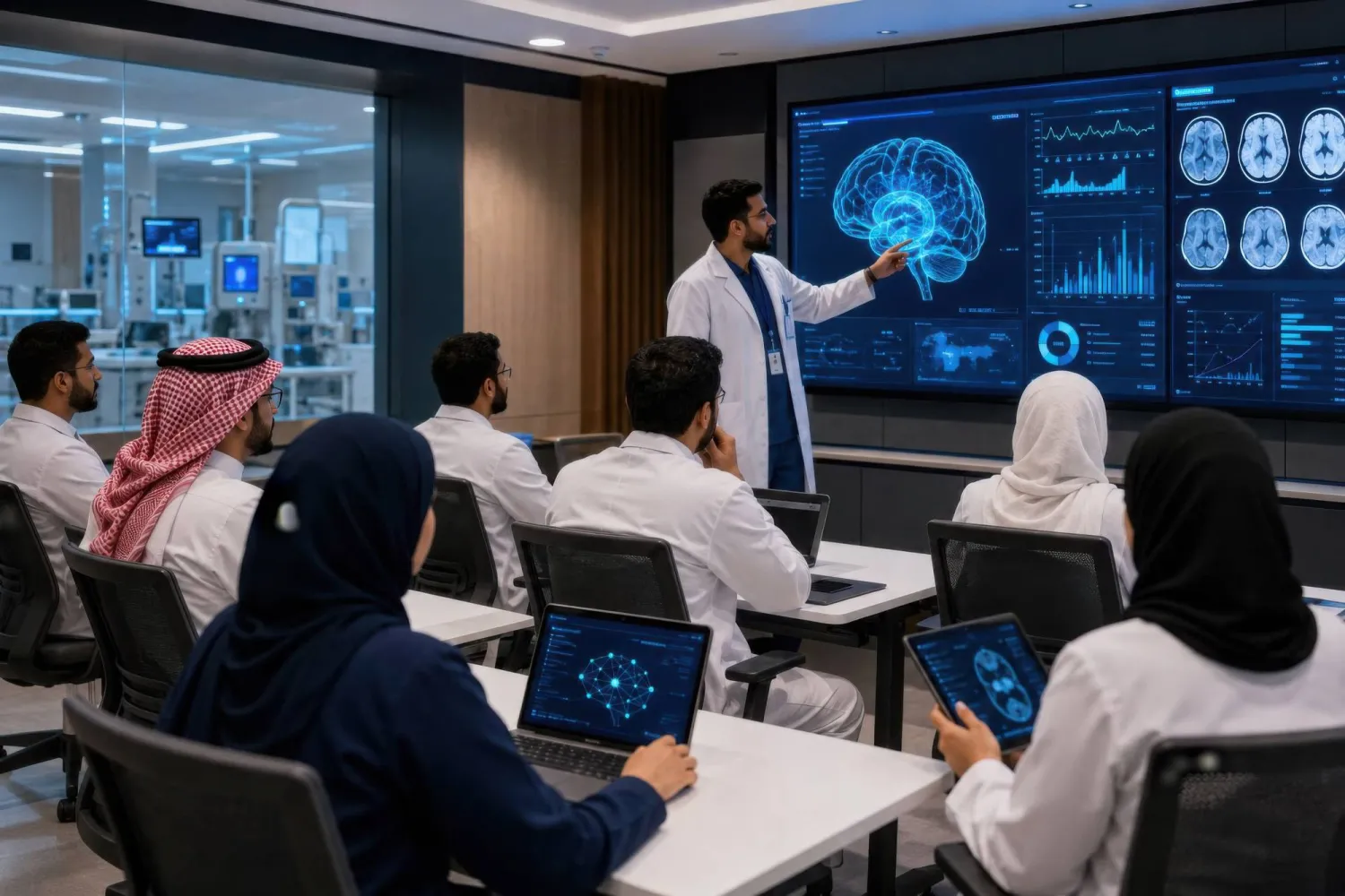 المستقبل للتخصصات الصحية بالذكاء الاصطناعي