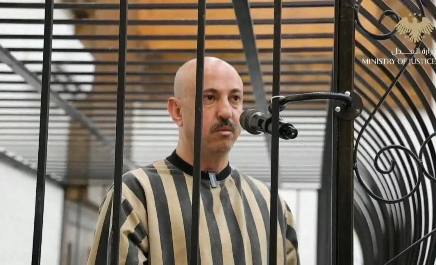 Wassim al-Assad appears in court. (Syrian Justice Ministry)