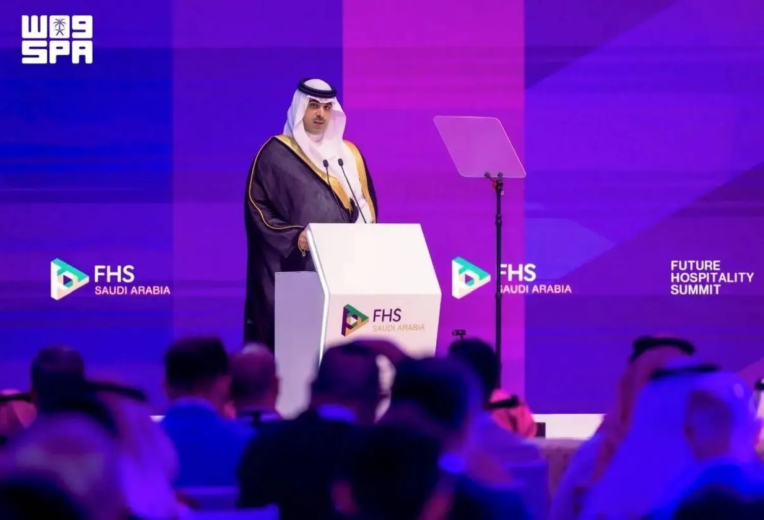 The Ministry highlighted Saudi Arabia’s growing appeal as a tourism investment destination and showcased the wide range of opportunities emerging across the Kingdom’s rapidly developing tourism sector. (SPA)