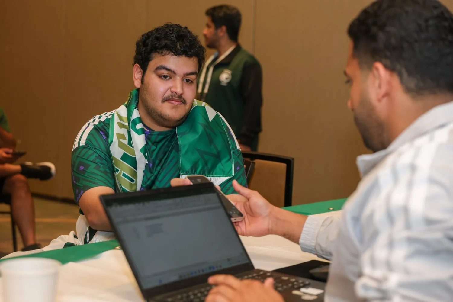 يُتوقَّع أن تشهد مواجهة المنتخب السعودي والرأس الأخضر حضوراً جماهيرياً كبيراً (مجلس جمهور المنتخب السعودي)
