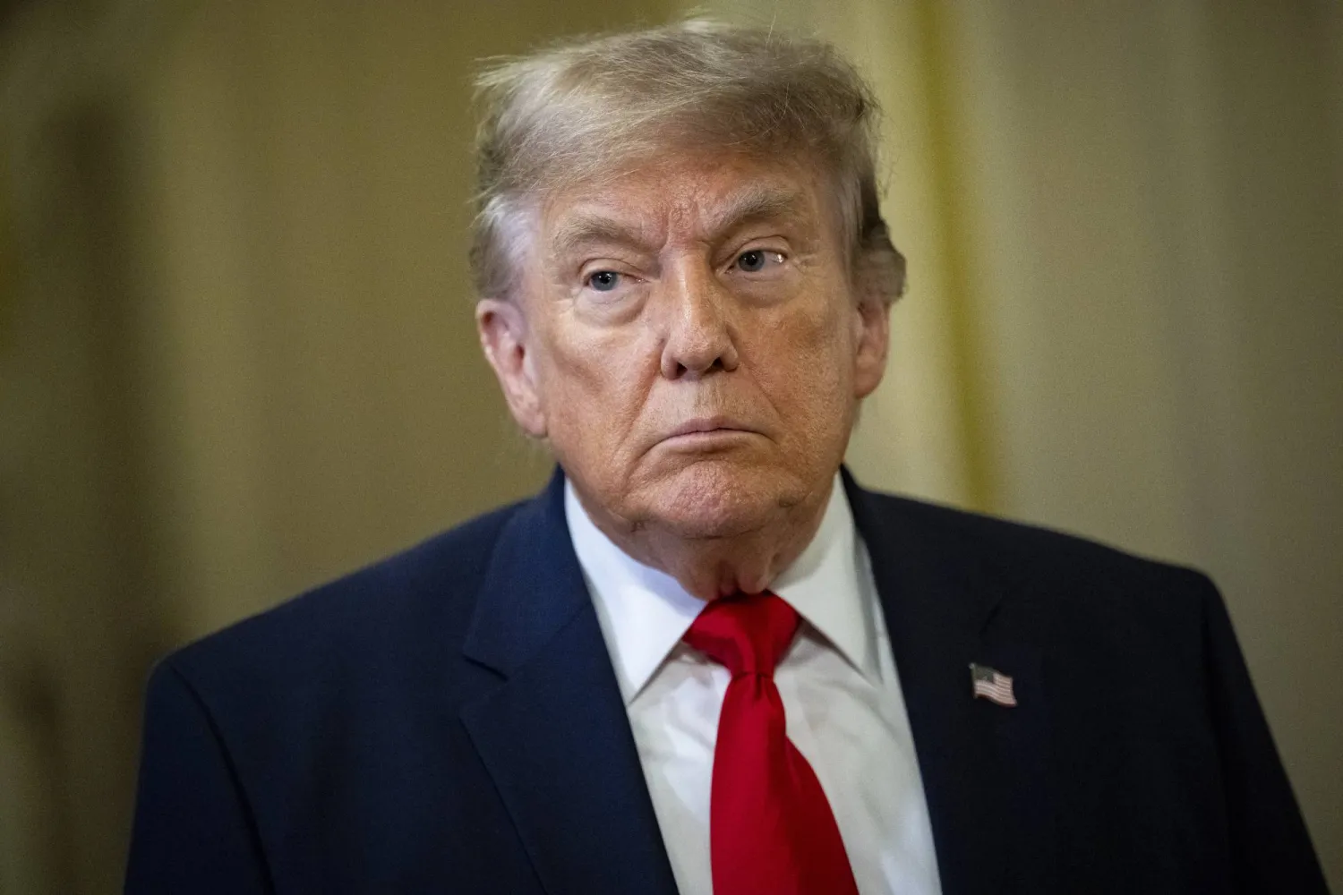 US President Donald J. Trump arrives for a Senate Republican luncheon meeting, at the US Capitol in Washington, DC, USA, 24 June 2026. EPA/GRAEME SLOAN