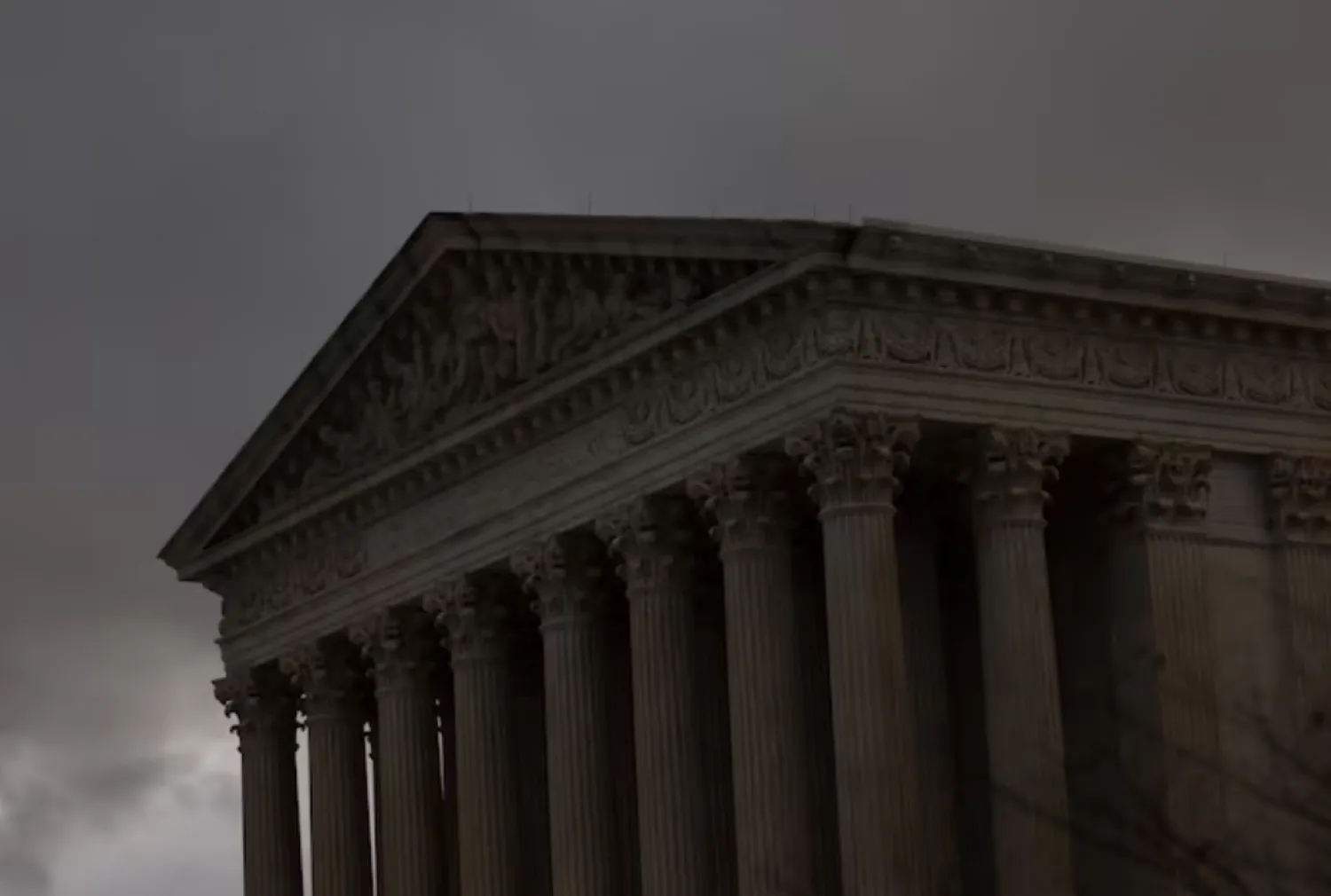The sun sets on the US Supreme Court building after a stormy day in Washington, US, November 11, 2022. REUTERS/Leah Millis 