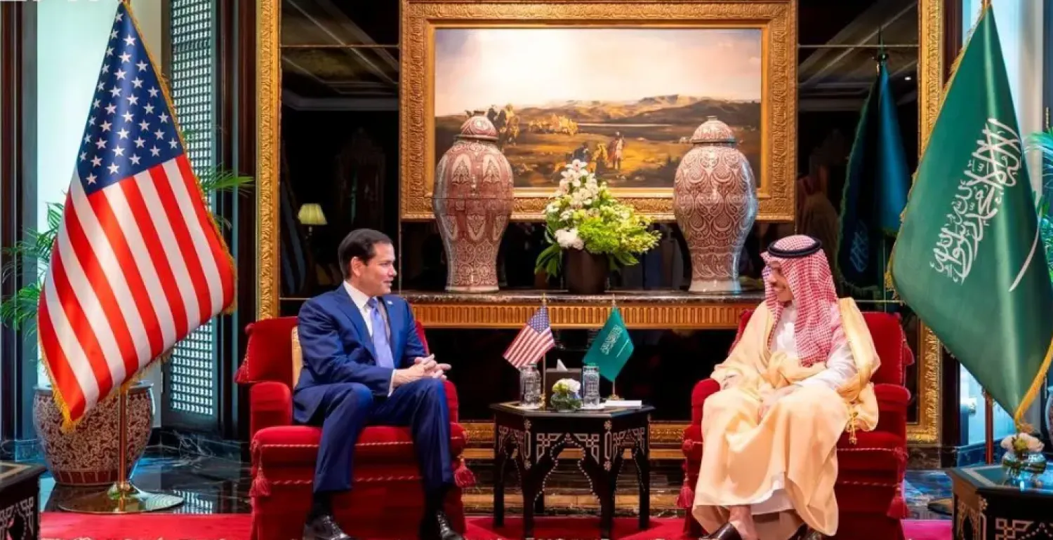 Saudi Foreign Minister and  US Secretary of State Marco Rubio - SPA