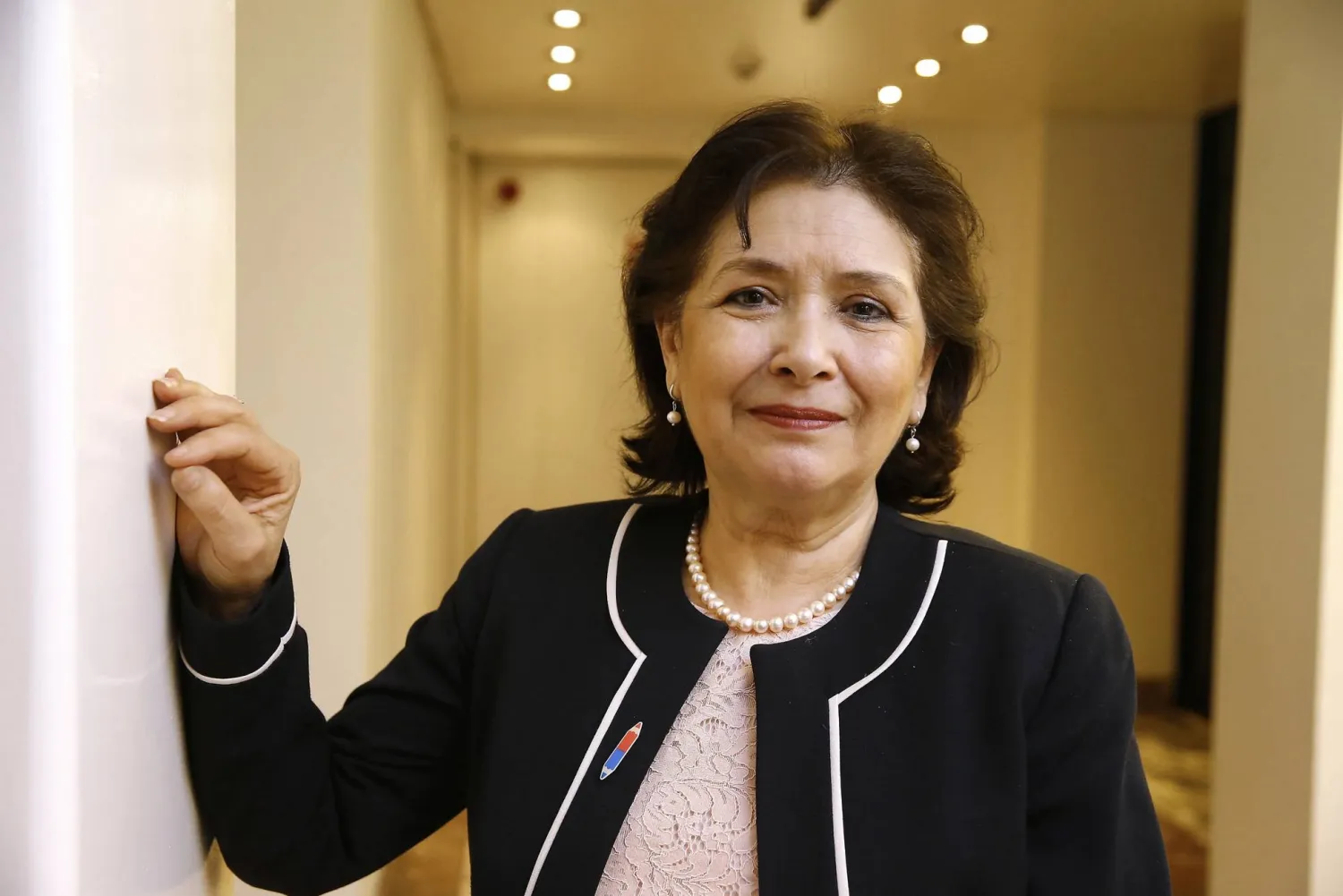 Tunisian rights activist Sihem Bensedrine. (Getty Images)