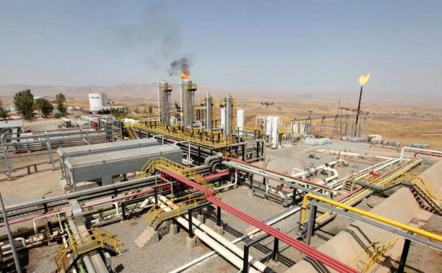Irak Kürt Bölgesel Yönetimi (IKBY) topraklarındaki bir petrol sahası (Reuters)
