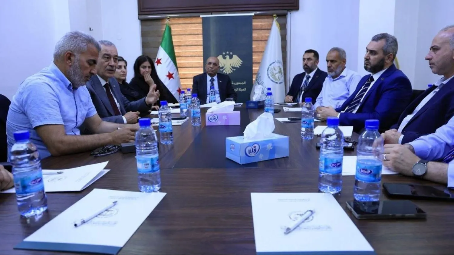 من اجتماع هيئة العدالة الانتقالية مع أعضاء مجلس الشعب الأحد (الهيئة)