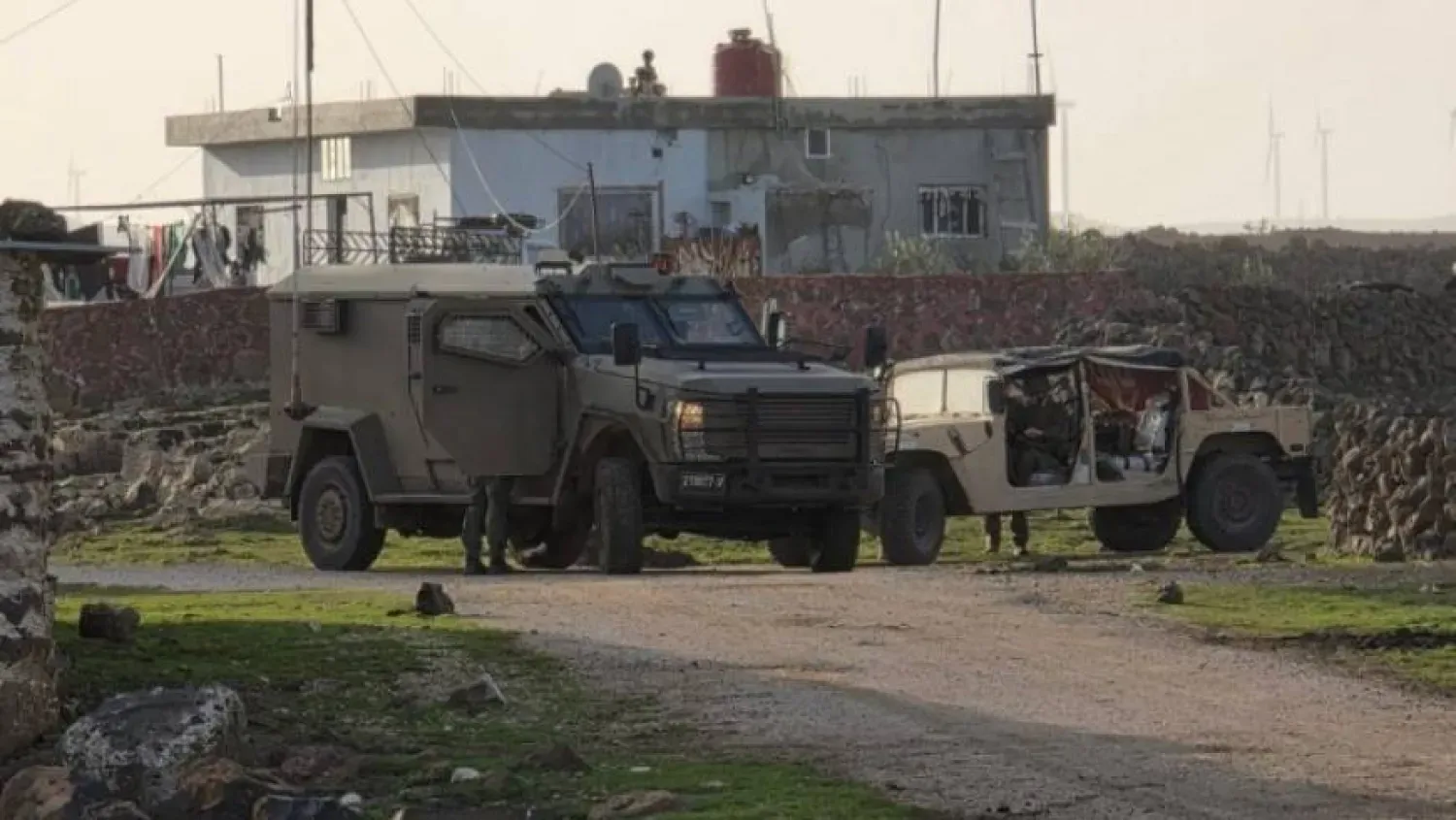 İsrail işgal güçleri Dera'ya girdi (Arşiv- SANA)