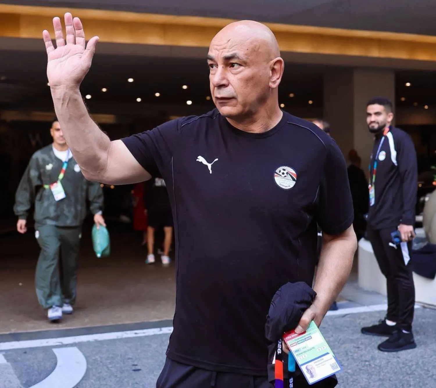 حسام حسن المدير الفني للمنتخب الوطني المصري (الاتحاد المصري لكرة القدم)